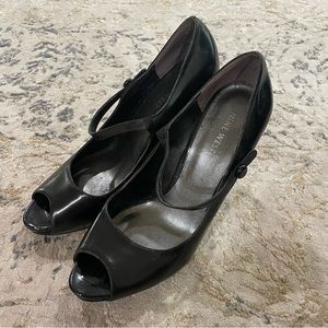 Nine West Black Mary Jane Heels